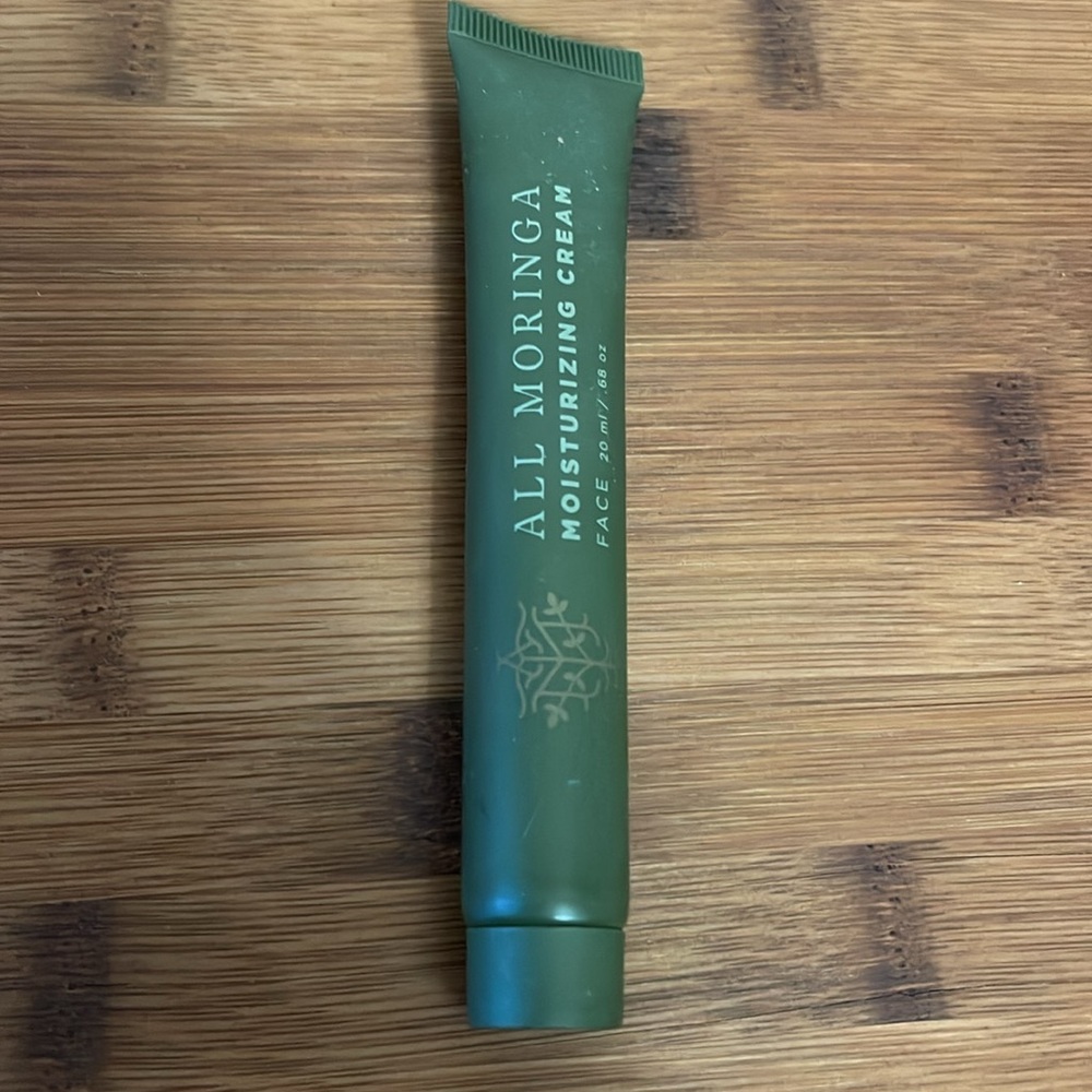 ALL‎ MORINGA Moisturizing Cream Travel Size .68 oz NEW SEALED